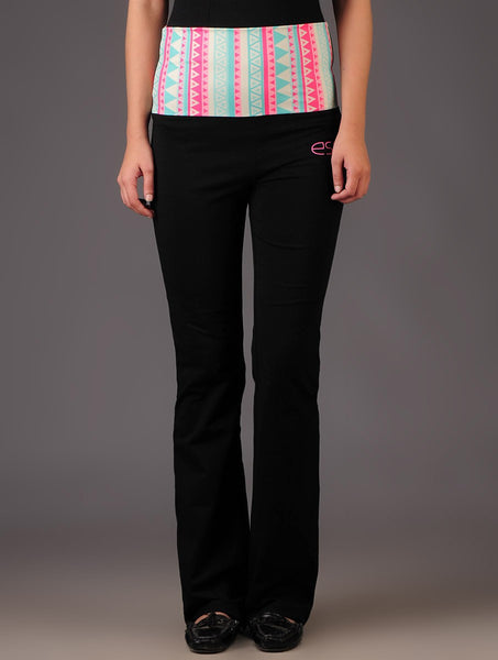 Aztec Pastel Rollover Track Pants