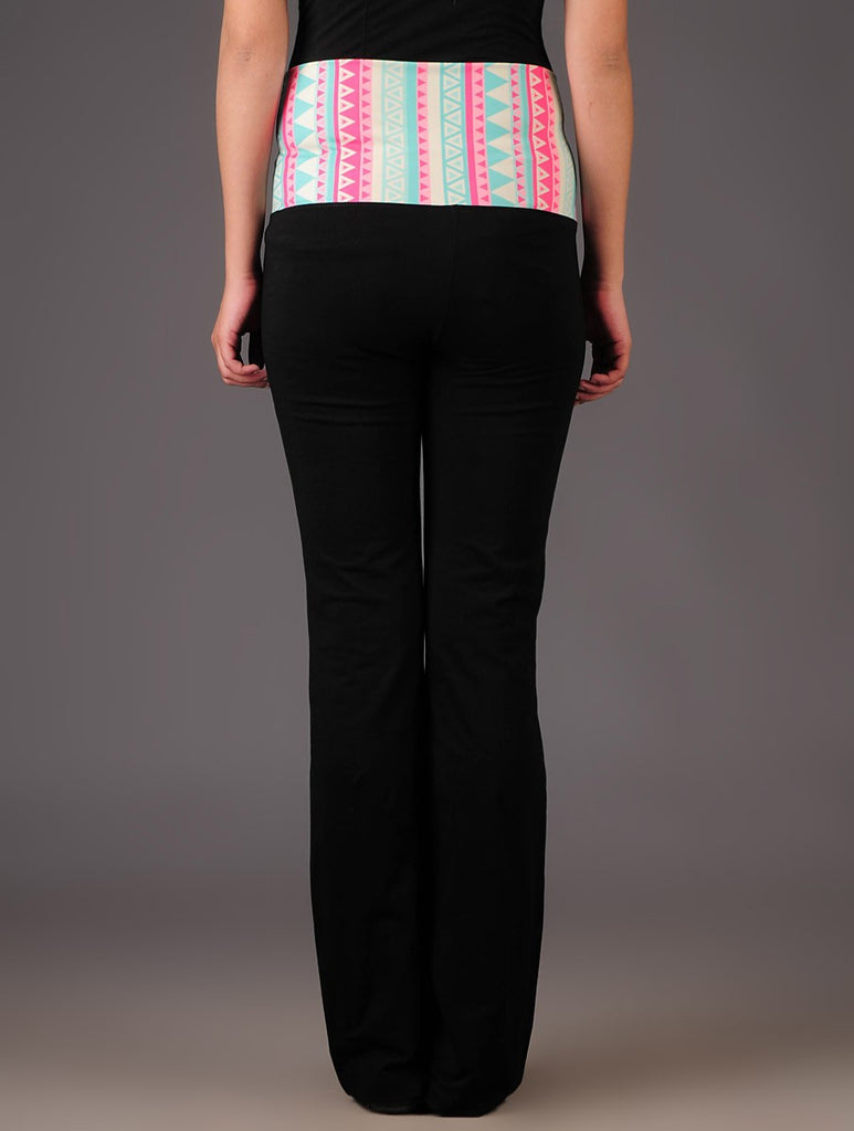 Aztec Pastel Rollover Track Pants