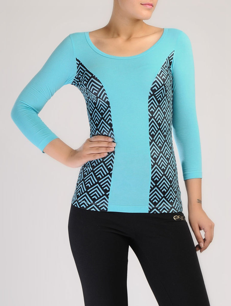 Arrow Print Active Top