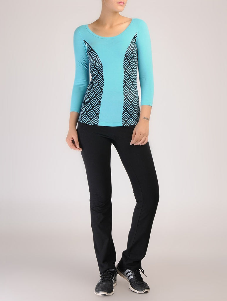 Arrow Print Active Top