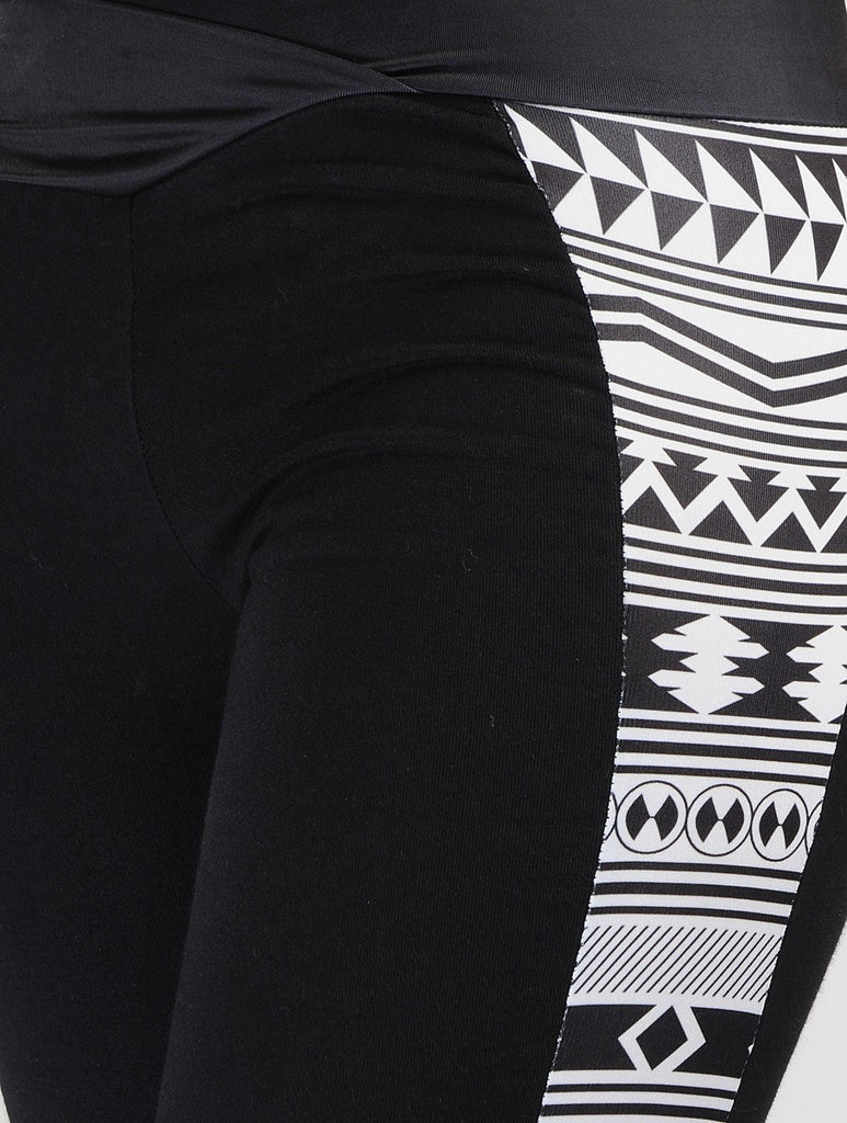 Cropped Pants with 'V' Waist