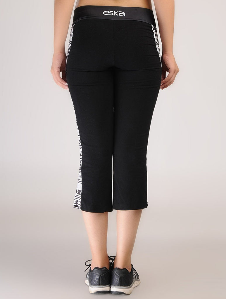Cropped Pants with 'V' Waist