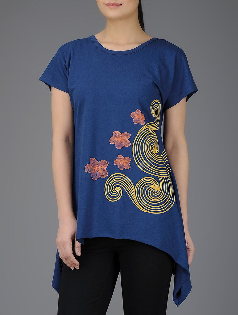 Frangipani Waves Crossback Tunic