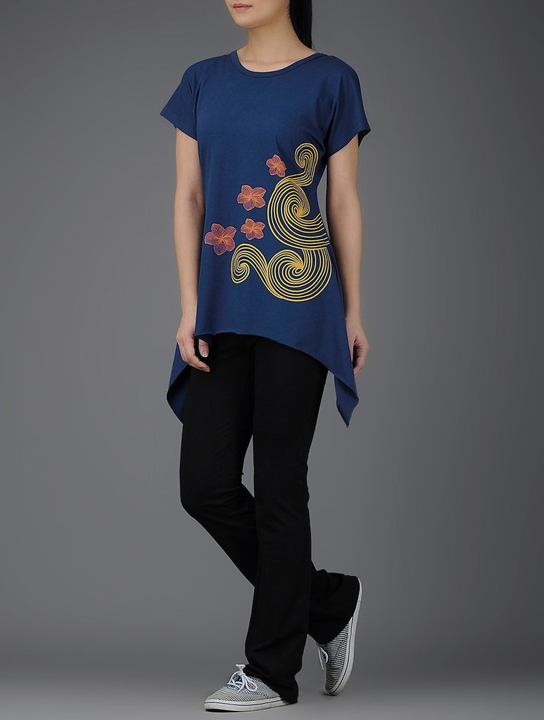 Frangipani Waves Crossback Tunic