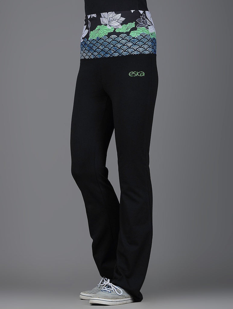 Lotus Waves Rollover Track Pants