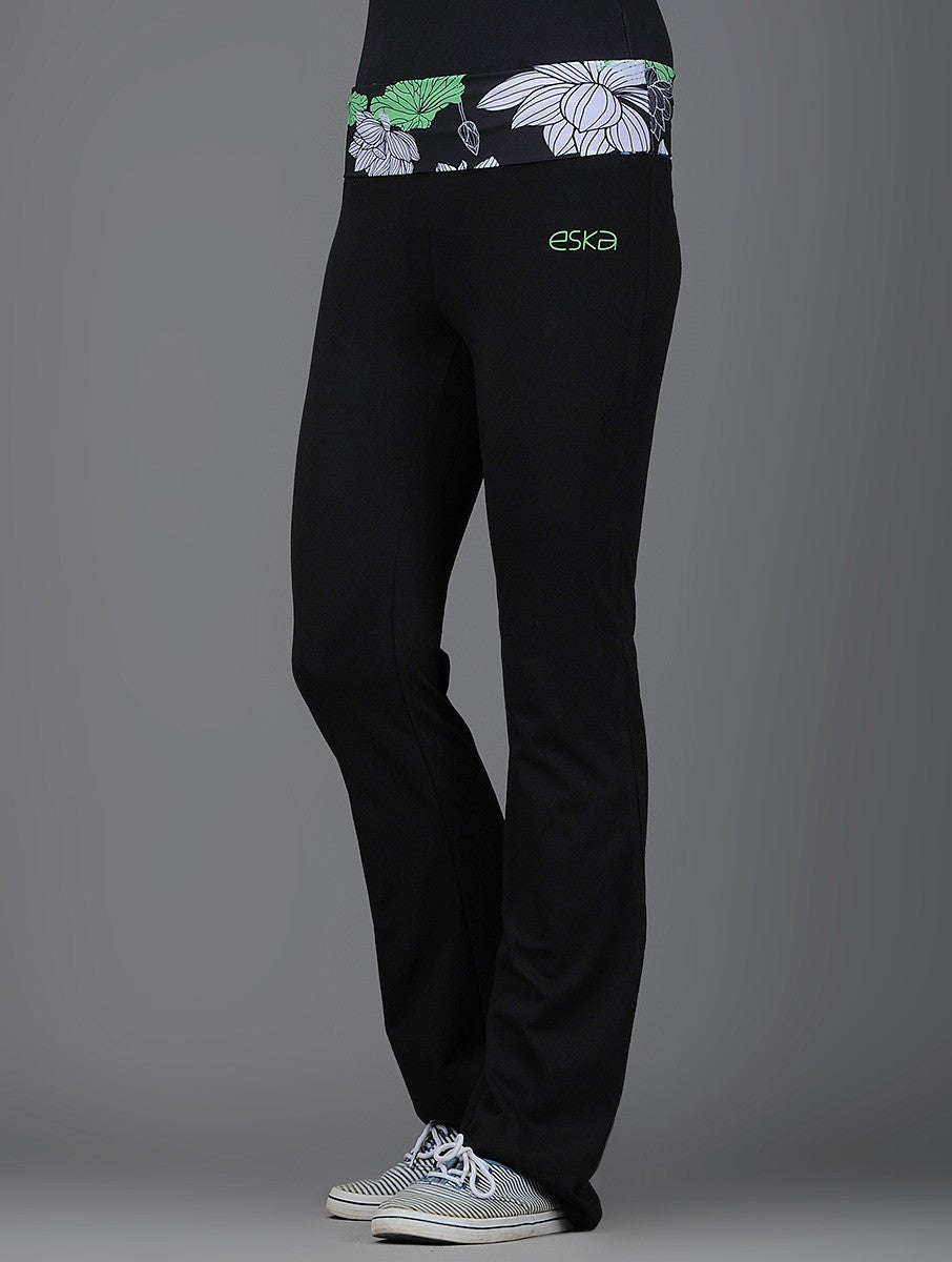 Lotus Waves Rollover Track Pants