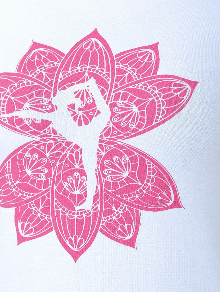 Bloom Ivory Yoga Top