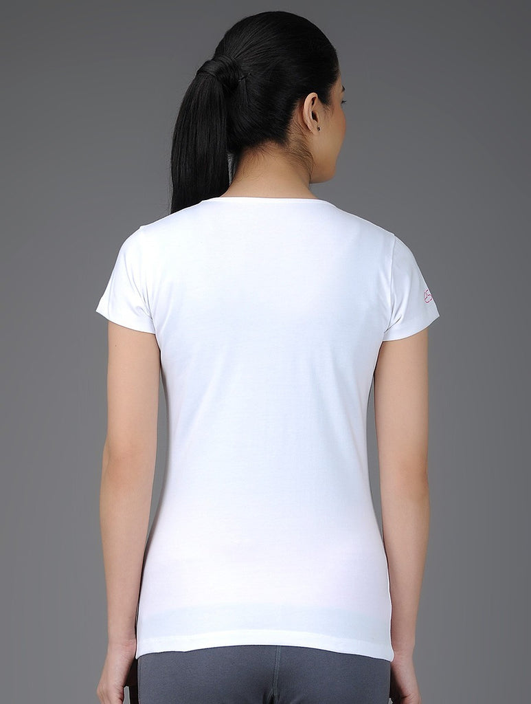 Bloom Ivory Yoga Top