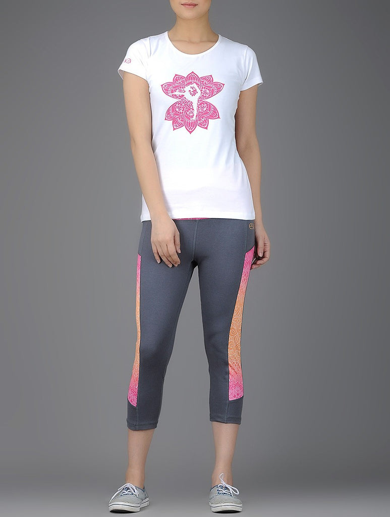 Bloom Ivory Yoga Top