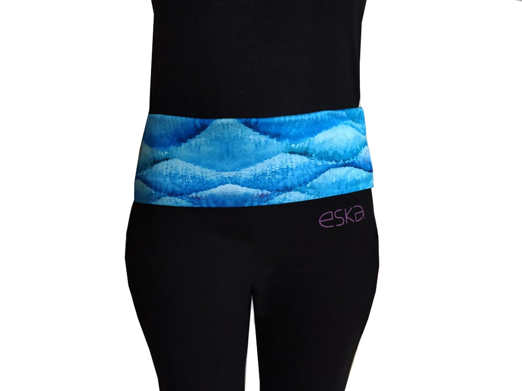 Forest Waves Rollover Track Pants